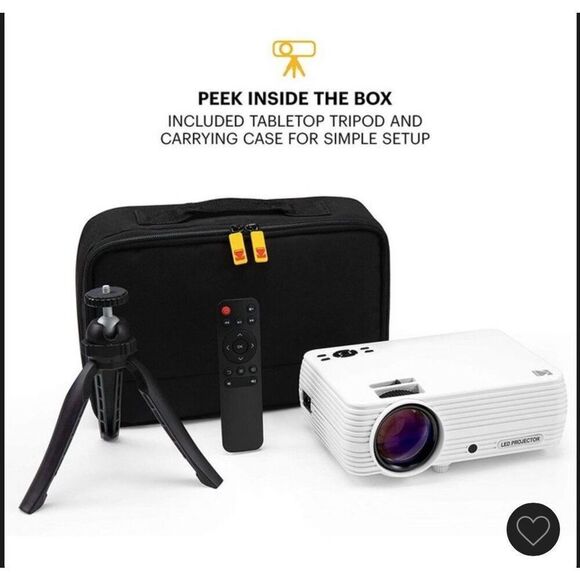 Kodak FLIK X7 Portable Projector, 720p Home Portable Projector. New in Box! - Picture 8 of 16